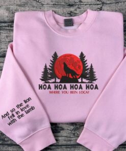 Alternative view of Twilight Forks Embroidery Sweatshirt, Vampire Inspired Embroidery Hoodie, Bella & Edward Quote Trendy Embroidery