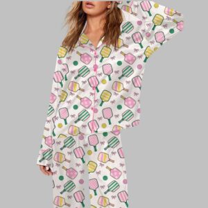Pickleball Bows Pajama Set