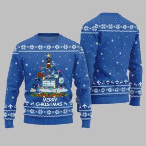 Pilot Merry Christmas Tree Ugly Sweater Christmas 2025 - Grishko.com