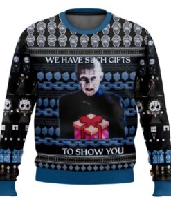 Pinhead Hellraiser Ugly Christmas Sweater