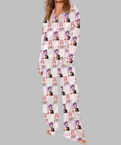 Alternative view of Pink Fan Lovers Pajama Set