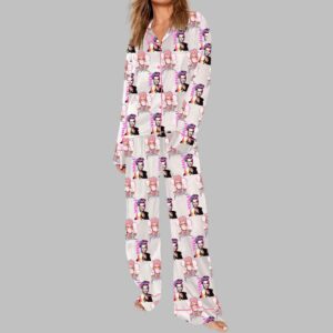 Alternative view of Pink Fan Lovers Pajama Set