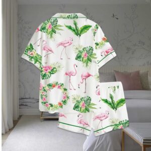 Alternative view of Pink Flamingo Pajama Set