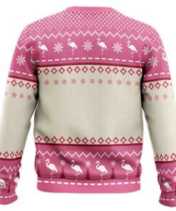 Alternative view of Pink Flamingo Ugly Christmas Sweater