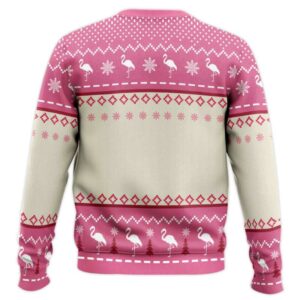 Alternative view of Pink Flamingo Ugly Christmas Sweater