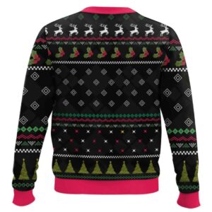 Alternative view of Pink Nightmare Ralphie Parker A Christmas Story Ugly Christmas Sweater