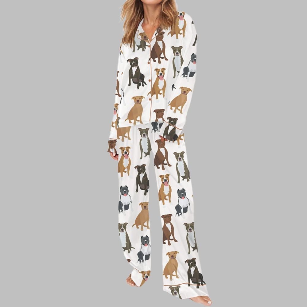 Alternative view of Pitbull Pajama Set For Women