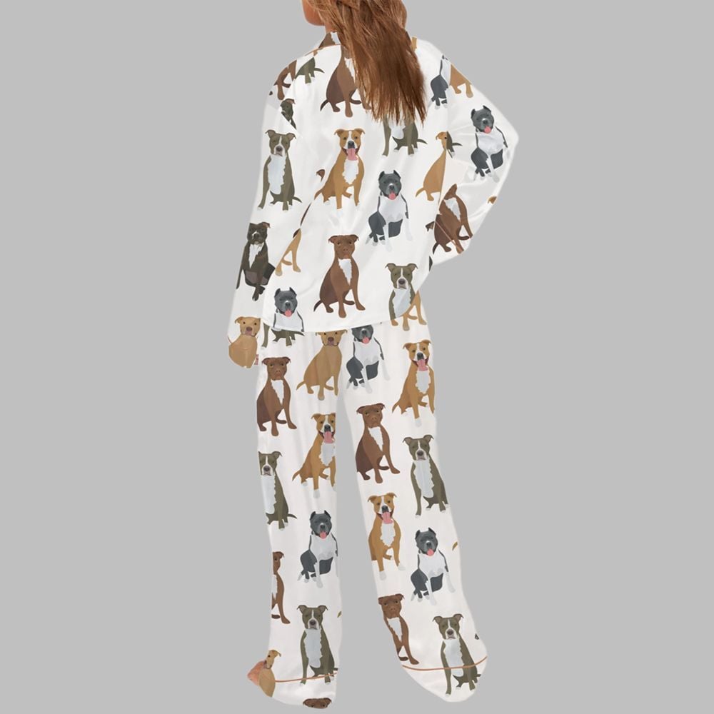 Pitbull Pajama Set For Women - Image 3