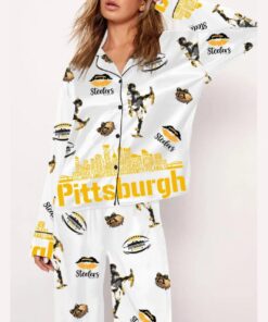 Pittsburgh Football Era Tour Art Print Pajama Set