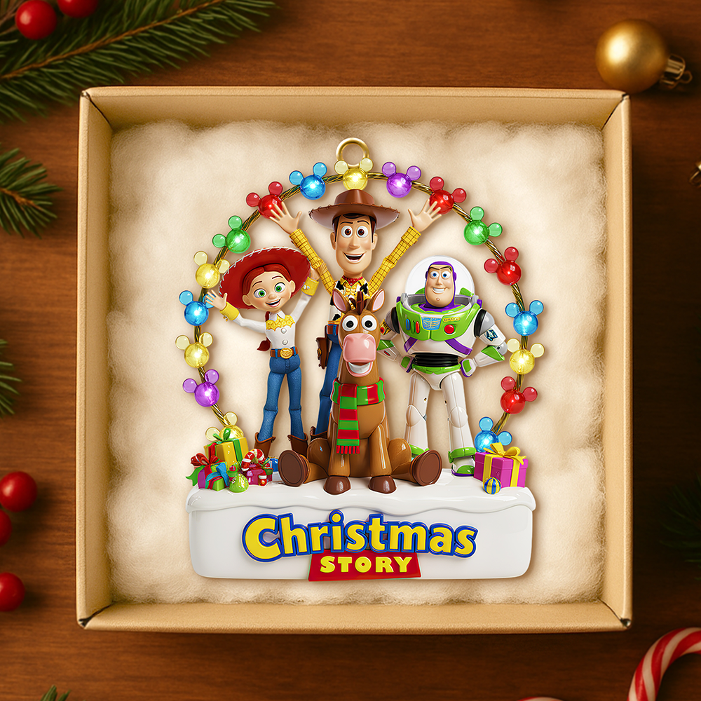 Playful Animated Characters Ornament Personalized Gifts For Christmas 02hudt051125 - Image 3