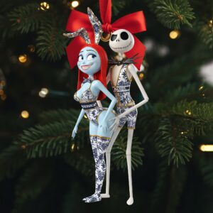 Playful Couple Christmas Ornament - Personalized Funny Gifts For Couple 06OHLU041025