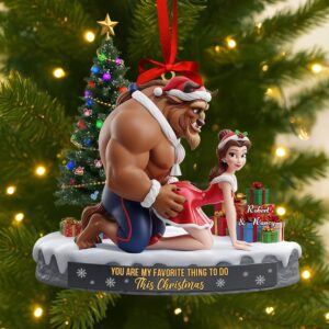 Playful Couple Ornament - Personalized Gifts For Couple 04ohti160925
