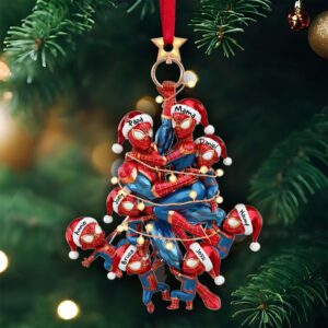 Playful Family Tree Ornament - Personalized Gifts For Family 03QHLU230925