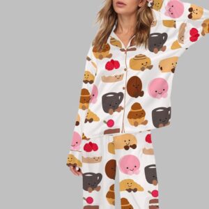 Plushies Bakery Pajama Set For Women