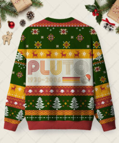 Alternative view of PLUTO Nerd Ugly Christmas Sweater Sweatshirt