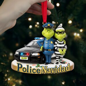 Alternative view of Police Ornament - Personalized Christmas Gifts For Police Officer 06hylu011125