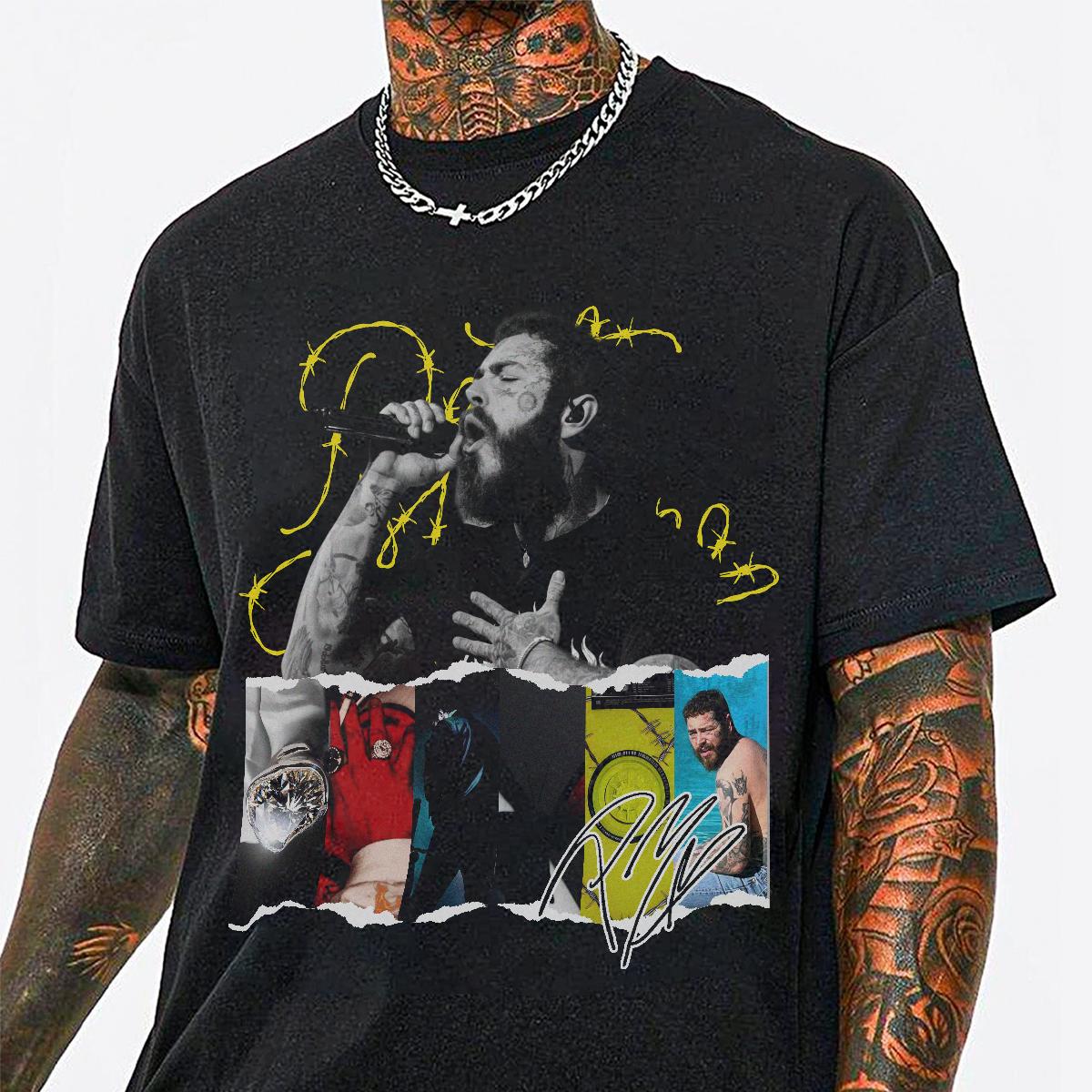 Post Malone Music Rap Vintage Graphic Shirt