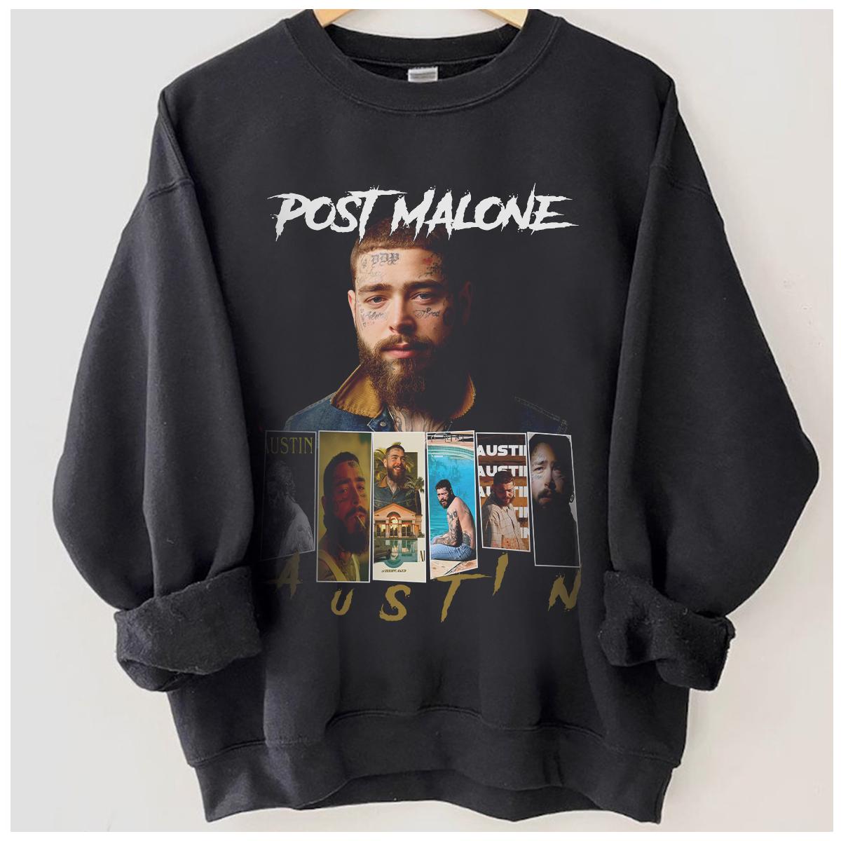 Post Malone Music Rap Vintage Graphic Shirt - Image 6