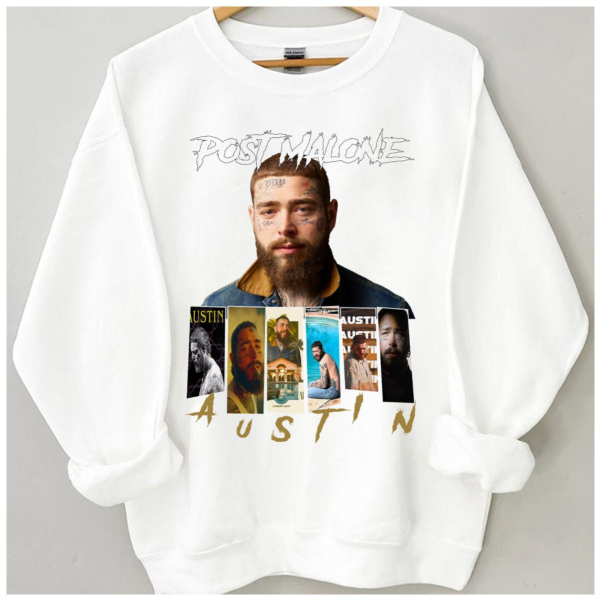 Post Malone Music Rap Vintage Graphic Shirt - Image 5