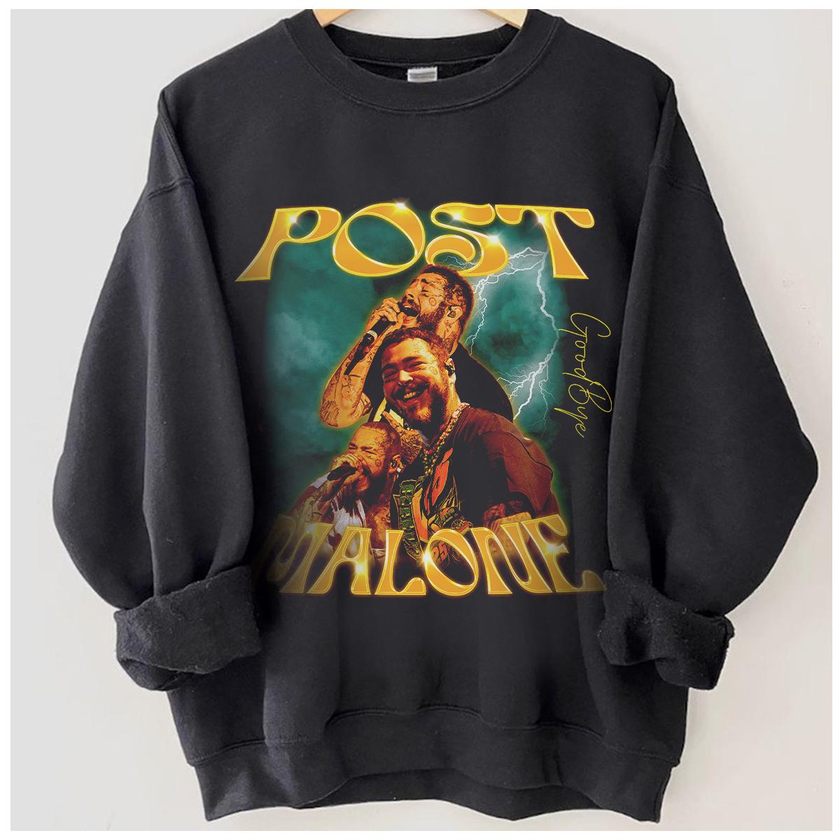 Post Malone Music Rap Vintage Graphic Shirt - Image 5