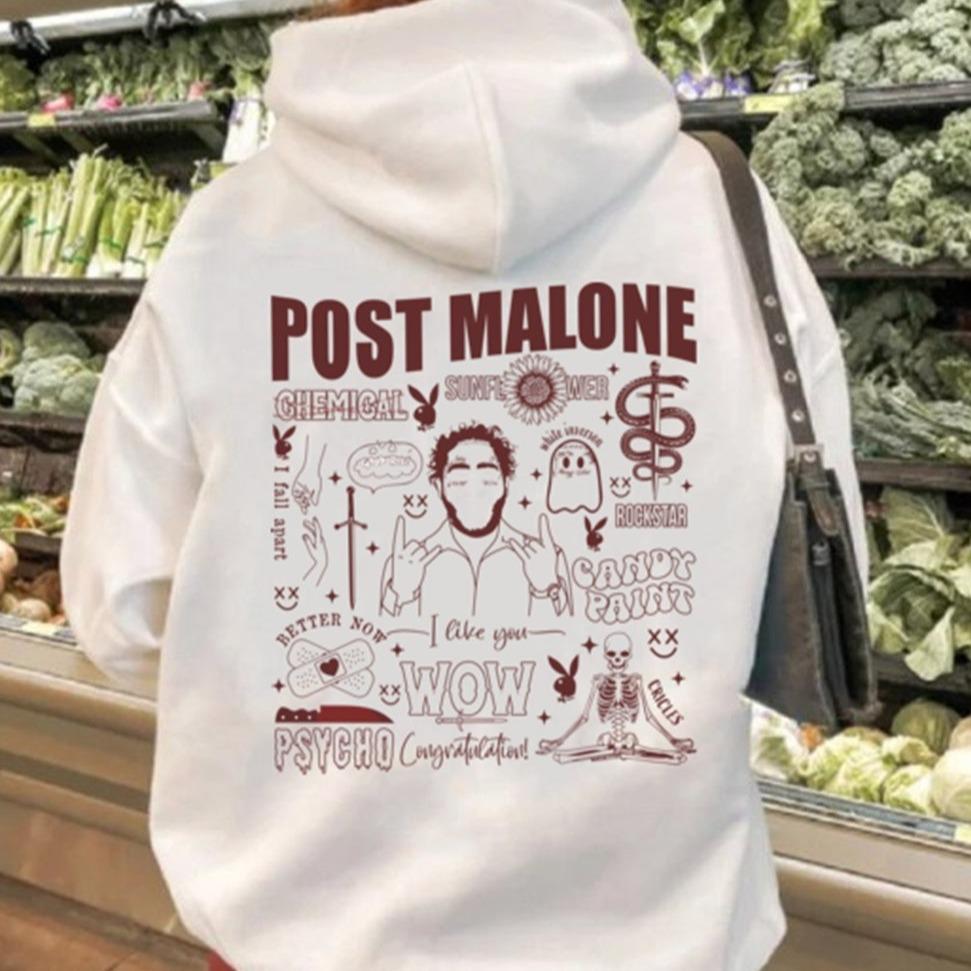 Post Malone Music Rap Vintage Graphic Shirt