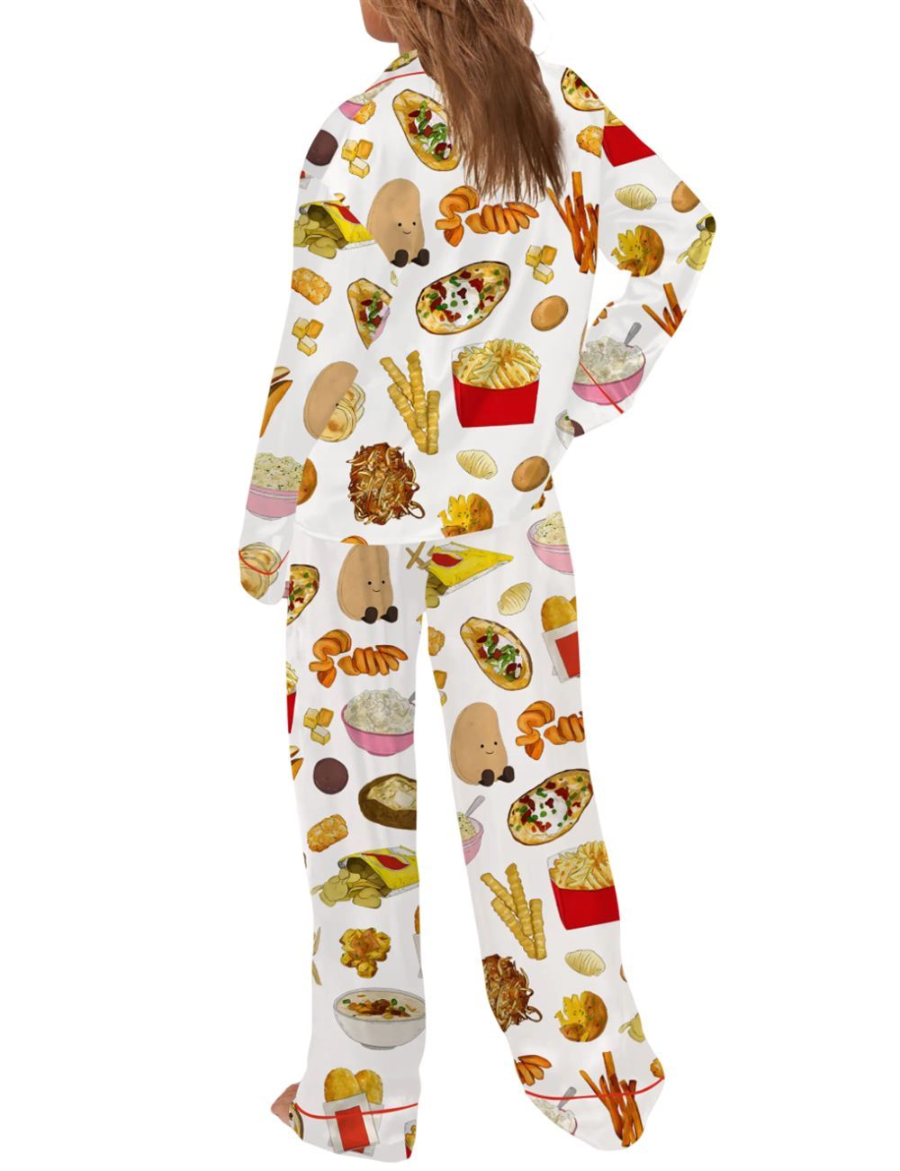 Potato Girl Pajama Set For Women - Image 3