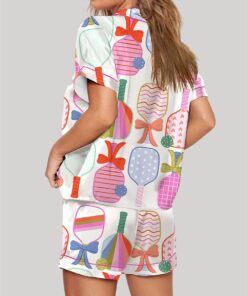 Alternative view of Preppy Pickle Paddle Pickleball Pajama Set