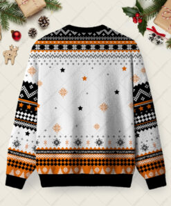 Alternative view of Procrastination Pro Ugly Christmas Fuzzy Fleece Sweatshirt