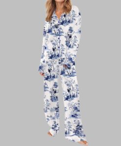 Alternative view of Pug Pajama Set For Women