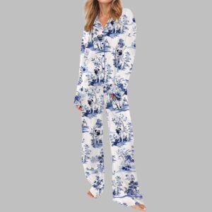 Alternative view of Pug Pajama Set For Women