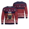 Pug Ugly Christmas Sweater 