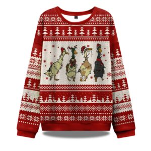Quackin' Christmas Ugly Sweater