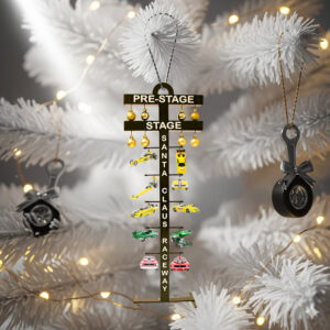 Alternative view of Racing Christmas Tree Ornament Personalized Gift For Car Lovers 01QHDT130925