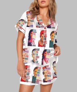 Alternative view of Rarely Make History Juneteenth Pajama Set