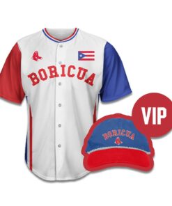 Red Sox Puerto Rican Celebration Jersey 2025 Giveaway