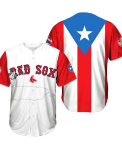Red Sox Puerto Rican Heritage Baseball Jersey 2025