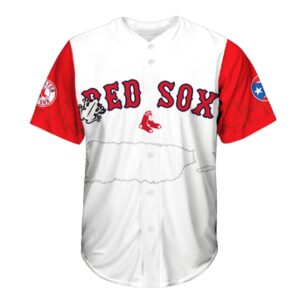 Alternative view of Red Sox Puerto Rican Heritage Baseball Jersey 2025