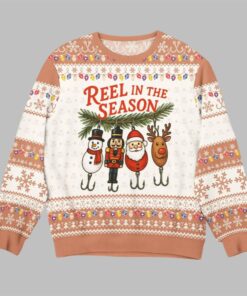 Reel In The Season Ugly Sweater 2025 Christmas 