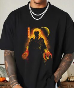 Rengoku Flame Breathing t-shirt, Demon Slayer main characters shirt, Kimetsu No Yaiba t-shirt, anime sweatshirt hoodie, Tanjiro shirt, Rengoku t-shirt