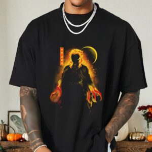 Rengoku Flame Breathing t-shirt, Demon Slayer main characters shirt, Kimetsu No Yaiba t-shirt, anime sweatshirt hoodie, Tanjiro shirt, Rengoku t-shirt