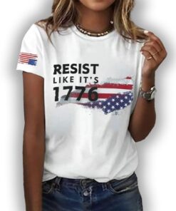 Alternative view of Resist Like It's 1776 America Shirt
