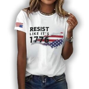 Alternative view of Resist Like It's 1776 America Shirt