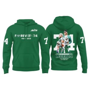 Alternative view of Rest In Peace Forever 74 Nick Mangold Shirt