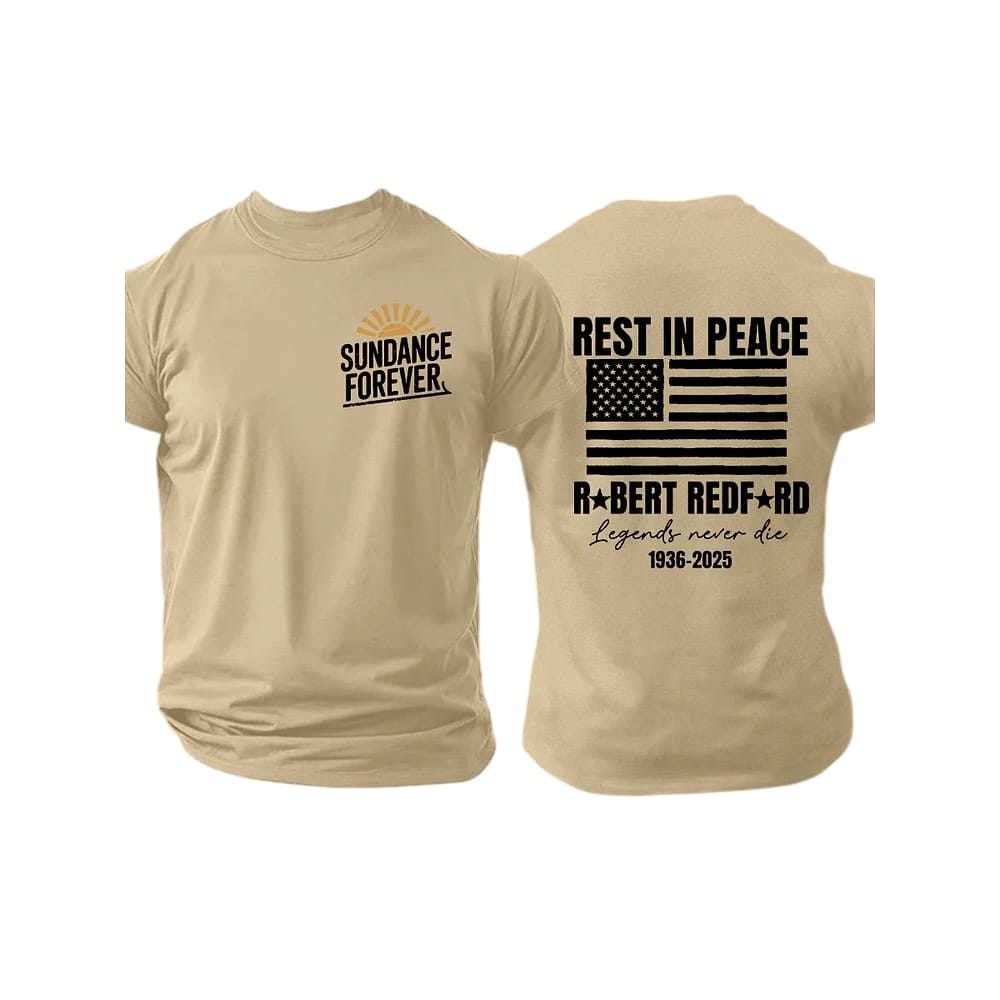 RIP Robert Redford Legends Never Die Memorial Shirt - Image 3
