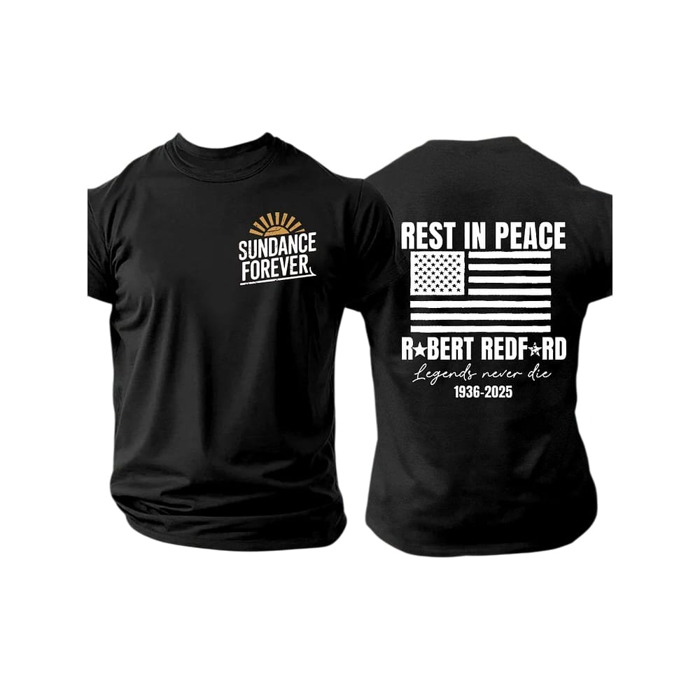 RIP Robert Redford Legends Never Die Memorial Shirt - Image 4