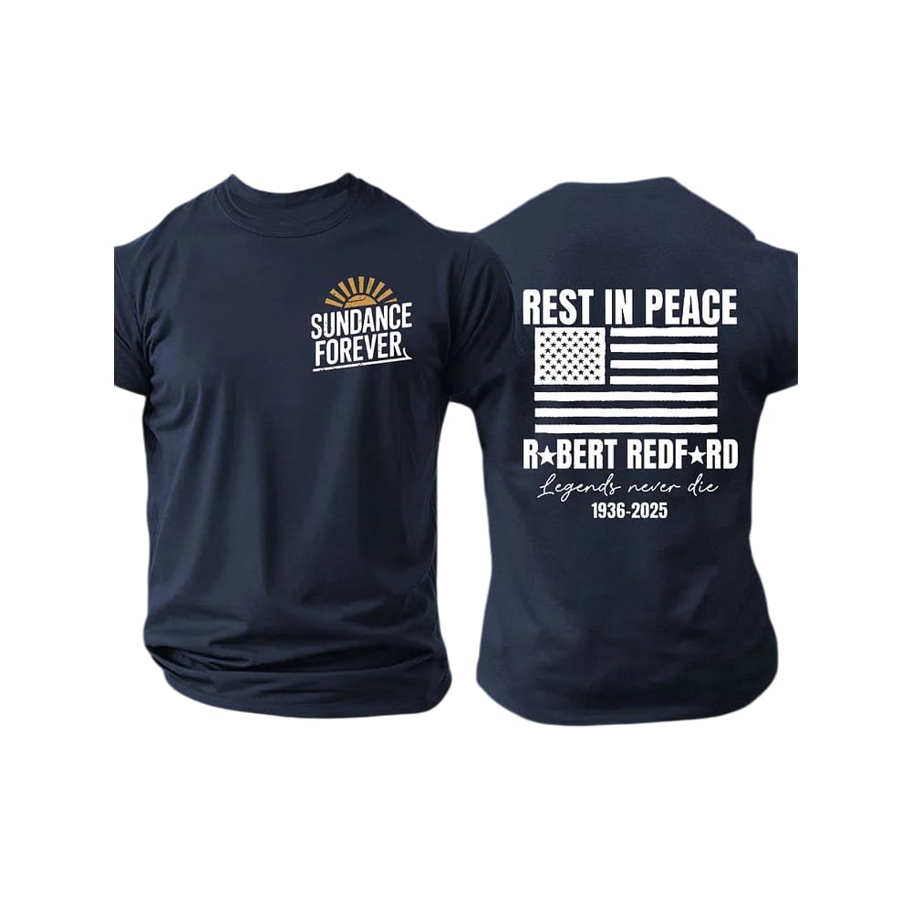 RIP Robert Redford Legends Never Die Memorial Shirt - Image 5