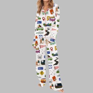 Alternative view of Road Trip Pajama Set For Women
