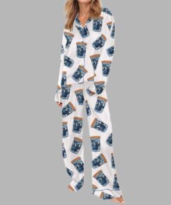 Alternative view of Robby Langdon Dana Mel Silky Satin Pajama Set