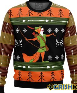 Robin Hood Ugly Christmas Sweater 