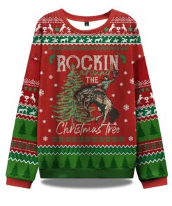 Rockin Around The Christmas Tree Ugly Christmas Sweater